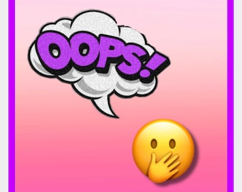 Imperfect Vinyl Stickers - Discounted Oopsie Stickers