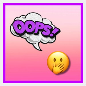 Oopsie! Discount Stickers