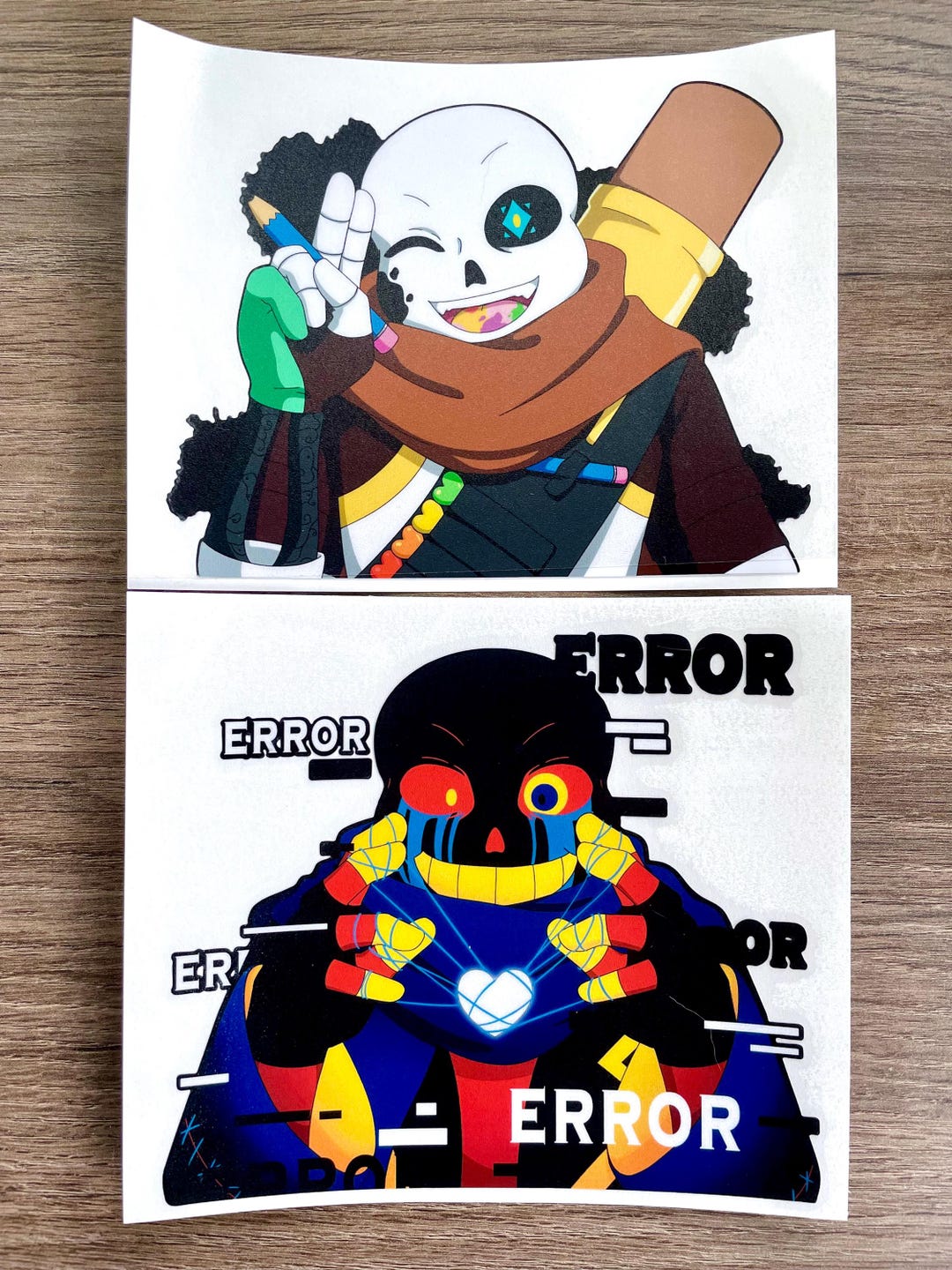 Undertale Error Ink Error Ink Sans Undertale AU Vinyl Waterproof Weatherproof Peeker Car ...
