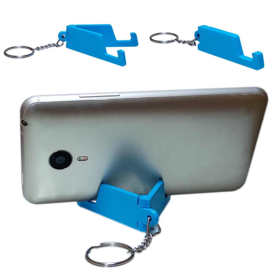 PHONE HOLDER KEYCHAIN 3D Printed Phone Holder Keyring Etsy