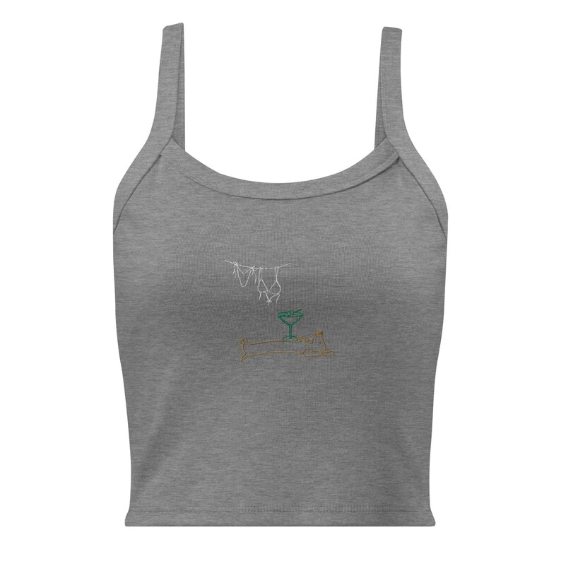 Embroidered Tinis Weenies and Bikinis Shirt Funny Dachshund Tee Sausage Dog Martini Beach Shirt Wiener Dog Gift Summer Dog Lover T-Shirt image 6