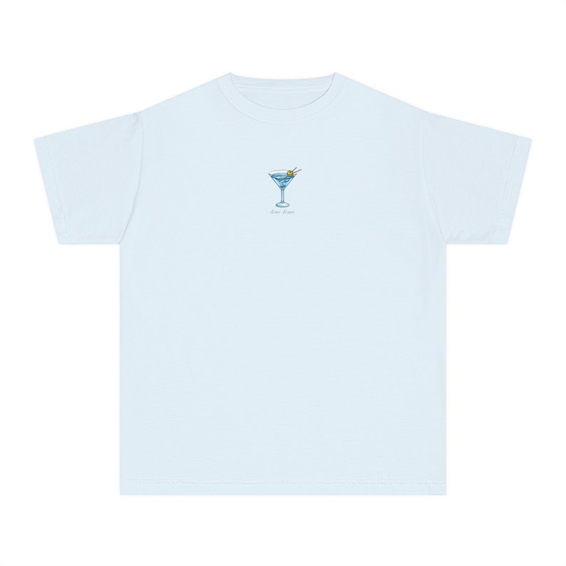 Tini Time Y2k Baby Tee, Martini Glass Baby Tee, Y2k Baby Tee, Y2k Shirt, , Y2k Clothing