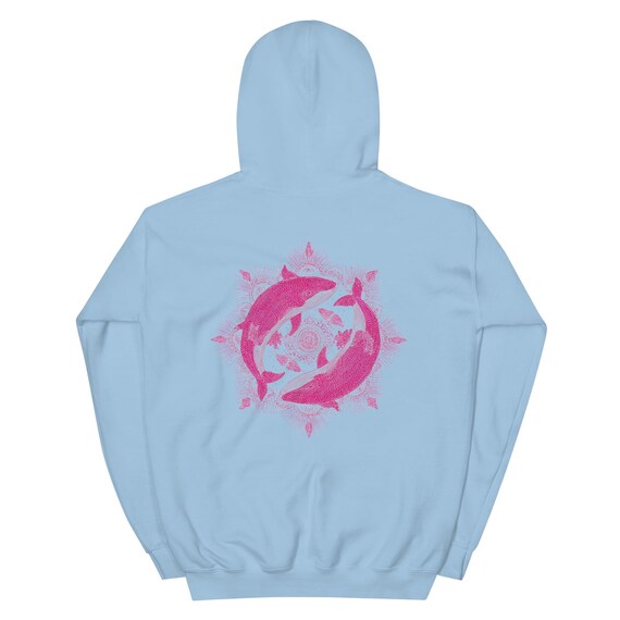 Custom Ocean Whale Serenity Hoodie for You, Whales in Radiant