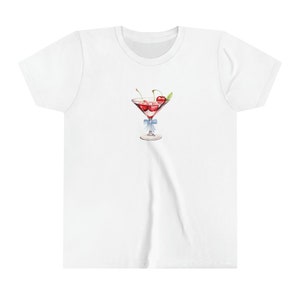 T-shirt bébé Cherry Martini Graphic, Années 90, Année 2000 image 4