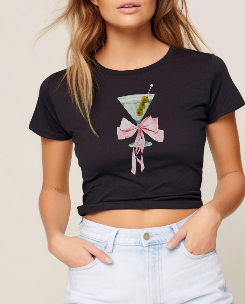 Martini Glasses Downtown Girl Aesthetic Clean Girl Etsy UK