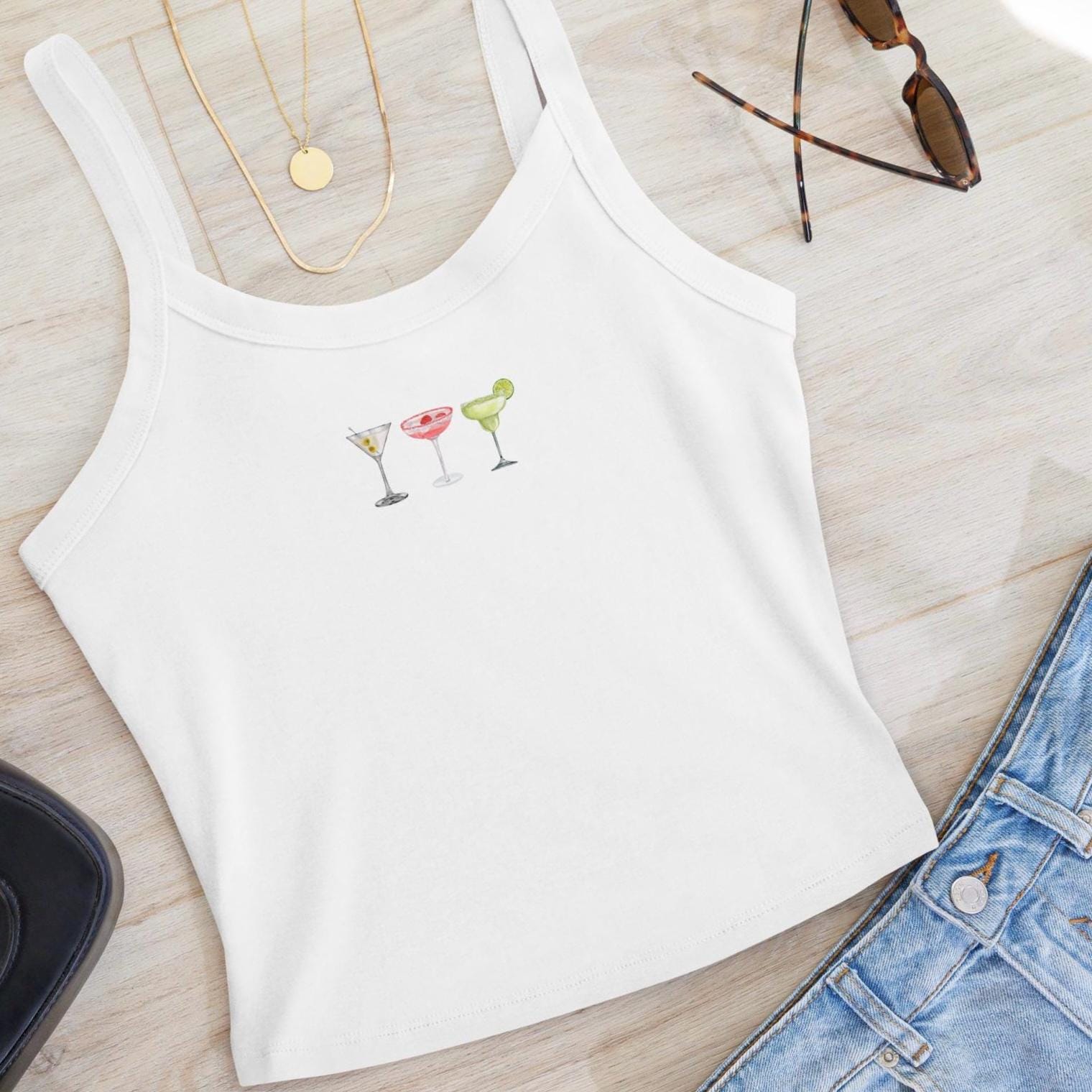 Happy Cherry Lot De 2 Débardeurs Bretelles Spaghetti Fille – Coton Doux Et Respirant 3-14 Ans