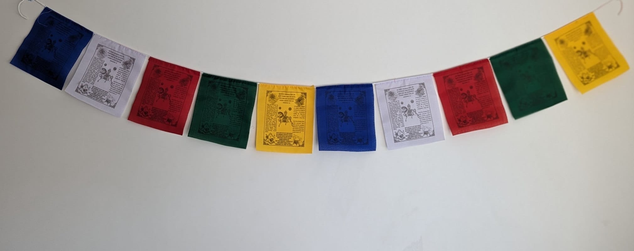 Tibetan Prayer Flags Traditional Hand Printed Flags - Etsy