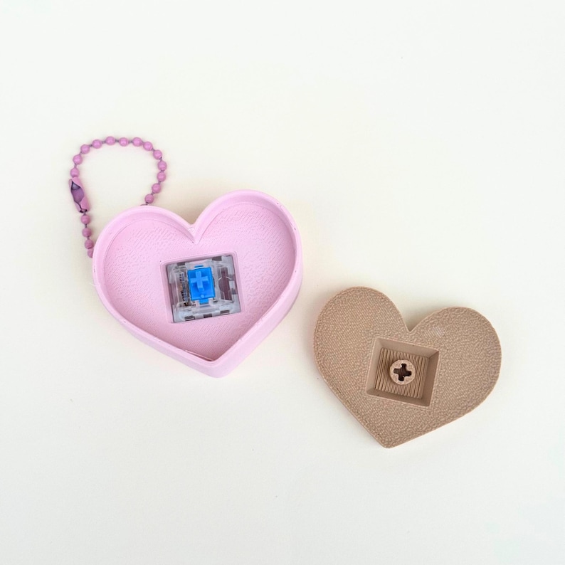 Concha Heart Clicker 3D Print File | Girls Toy Fidget 3d Print File ...