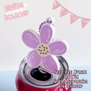Floral Soda Can Opener | Spring 3MF Print File (Digital Download)