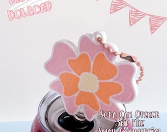 Floral Soda Can Opener | Spring 3MF Print File (Digital Download)