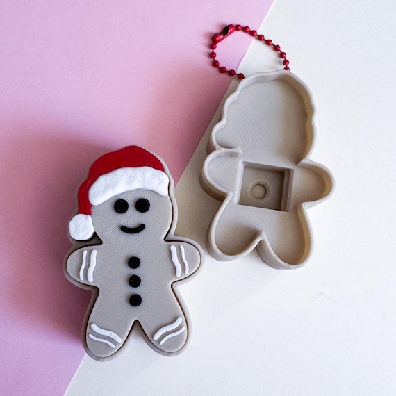 Gingerbread Cookie Fidget Clicker Bundle | Christmas 3d Print 3MF