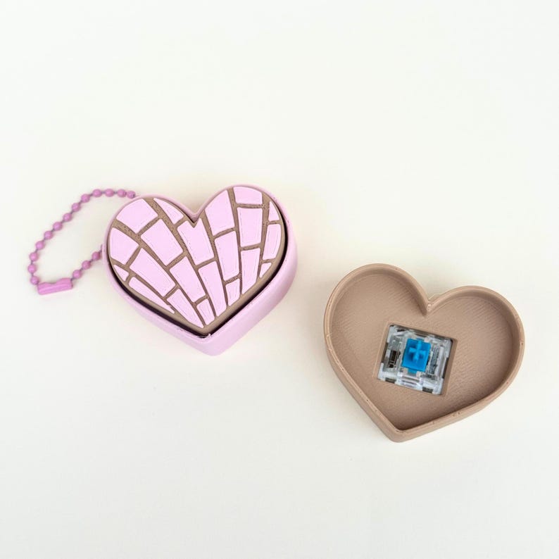 Concha Heart Clicker 3D Print File | Girls Toy Fidget 3d Print File ...