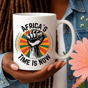 11 Unzen Keramikbecher, Afrika, Mutter, Afrika Becher, Afrika Karte, Juni, schwarze Geschichte Monat, Demonstration Geschenk, schwarze Leben Angelegenheit, Afrika jetzt, Geschenk für sie