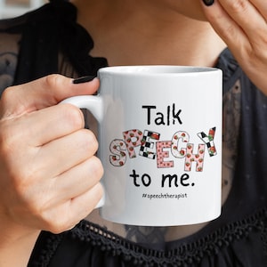11oz Ceramic Mug,speech therapist,speech therapist gifts,SLP,Speech Language Pathologist,pathologist mug,speech therapist slp,therapist mug
