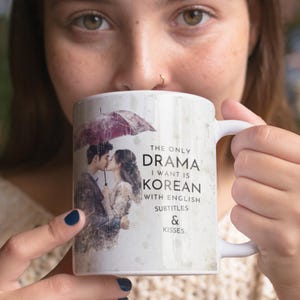 11oz Ceramic Mug,kdrama gift, kdrama mug,KDrama Merch,Korean Gifts,Kdrama Addict Gift, K-drama Mug,K-drama Gift,gift for her,korean gift