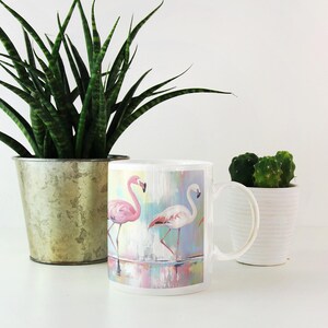 11oz Ceramic Mug,,flamingo mug,flamingo gifts,pink flamingo,birthday gift,coquette flamingo gift,pink bird,flamingo lover,gift for her