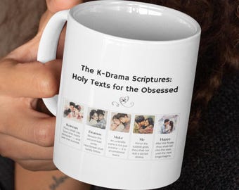 Kdrama Mug Korean Drama Gift K Drama Lover Cup Funny Kdrama Quote Mug Korean TV Fan Gift Cute Coffee Mug, kpop lover gift