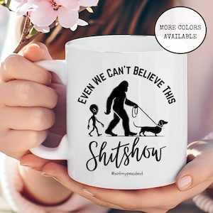 11 Unzen Keramikbecher, Anti Trumpf, FDT Geschenk, Anti Trumpf Geschenk, Republikaner Becher, demokraten Geschenk, lustiges opperales Geschenk, politischer Becher, Magabecher, Bigfüßebecher