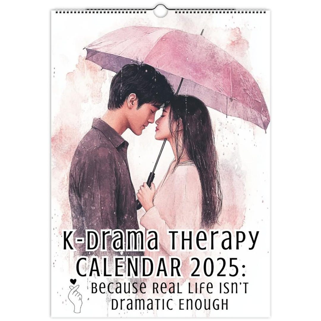 Wall Calendar 2025 EU & Rest World,kdrama Calendar,kdrama Fan Gift,kpop