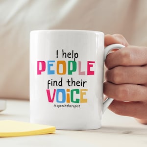 11oz Ceramic Mug,speech therapist,speech therapist gifts,SLP,Speech Language Pathologist,motivational mug,speech therapist slp,therapist mug