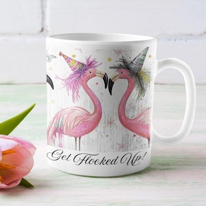 11oz Ceramic Mug,flamingo mug,flamingo gifts,pink flamingo,birthday gift,coquette flamingo gift,pink bird,flamingo lover,gift for her