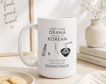 korean drama mug, kdrama gifts, kdrama addict, kdrama lover, kdrama merch,funny kdrama gift, korean gifts, korean decor, gift for her