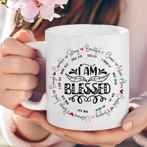 bible verse gift, bible verse mug, christian gift, religious gift, faith based gift, religious mug, bible quote gift, inspirational gift