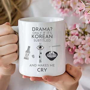 11oz Ceramic Mug,korean drama mug,kdrama gifts,kdrama addict,kdrama lover,kdrama mug,funny kdrama gift,kpop merch,korean style,korean era