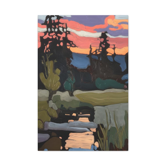 夕暮れ 絵画 夕暮れの田園 絵画や壁飾り販売