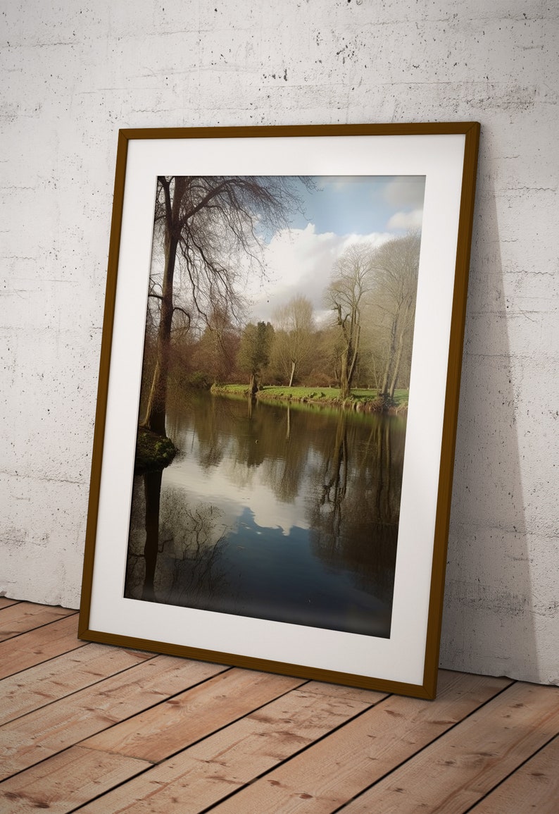 Nature Landscape Printable Art Digital Download Wall Décor Forest ...