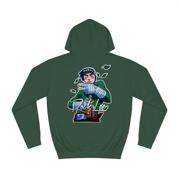 Rock Lee Hidden Leaf Hoodie - Etsy