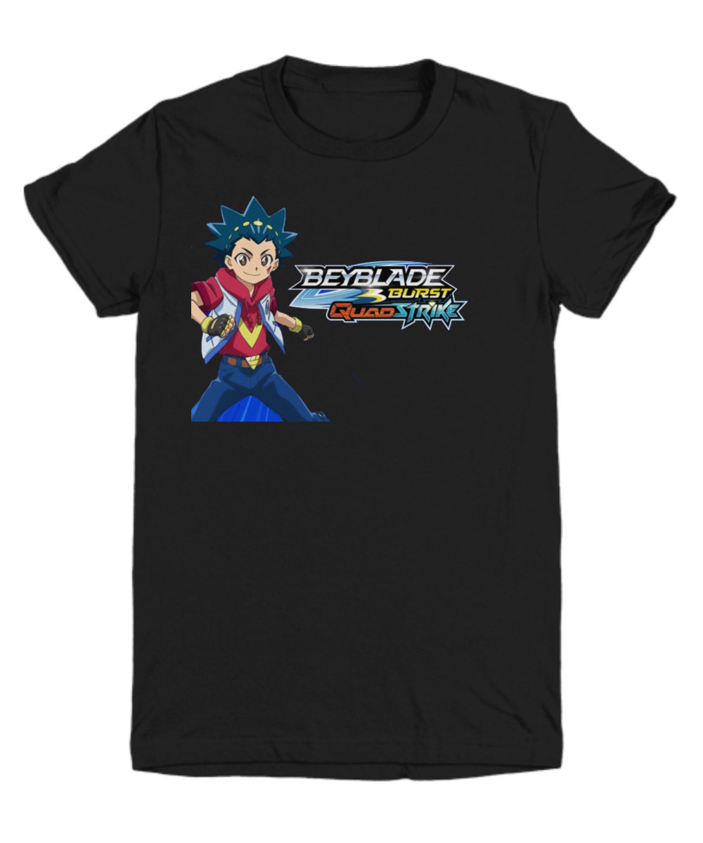 Beyblade Burst Quadstrike Logo Unisex T-Shirt - Teeruto