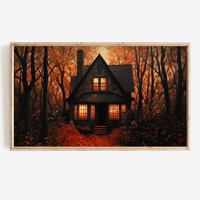 Halloween Frame Tv Art Bundle Classic Spooky Season Collection Set of 9