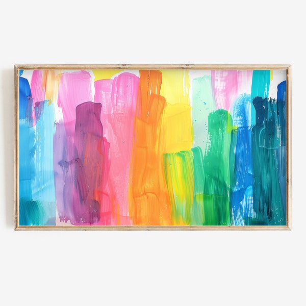 Frame TV Art Pride Month Rainbow Digital Download | Colorful Pride Decor | LGBTQ Art File