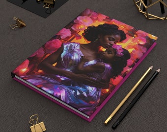 Afro Glow Moeder & Dochter 5 Hardcover Journal Mat