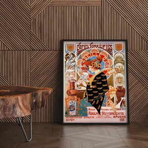 Cafes Torrefies Vintage Food&Drink Poster Canvas