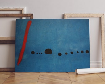 Lienzo Joan Miró Azul II