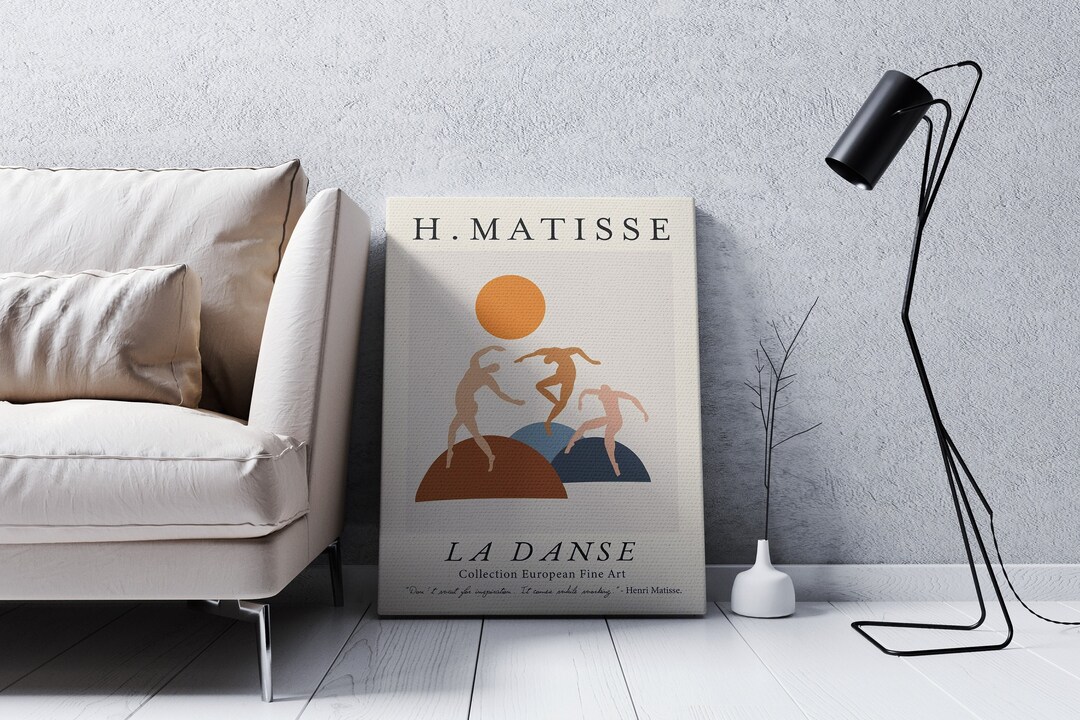 Henri Matisse Nudists Exhibition Poster, Vintage Art, Framed Canvas - Etsy