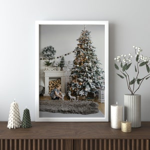 Christmas Tree Canvas Wall Decor, Gift for Christmas