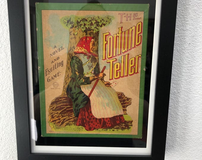 1905 Box of Milton Bradley's The Fortune Teller game from The Stephen Sondheim Collection