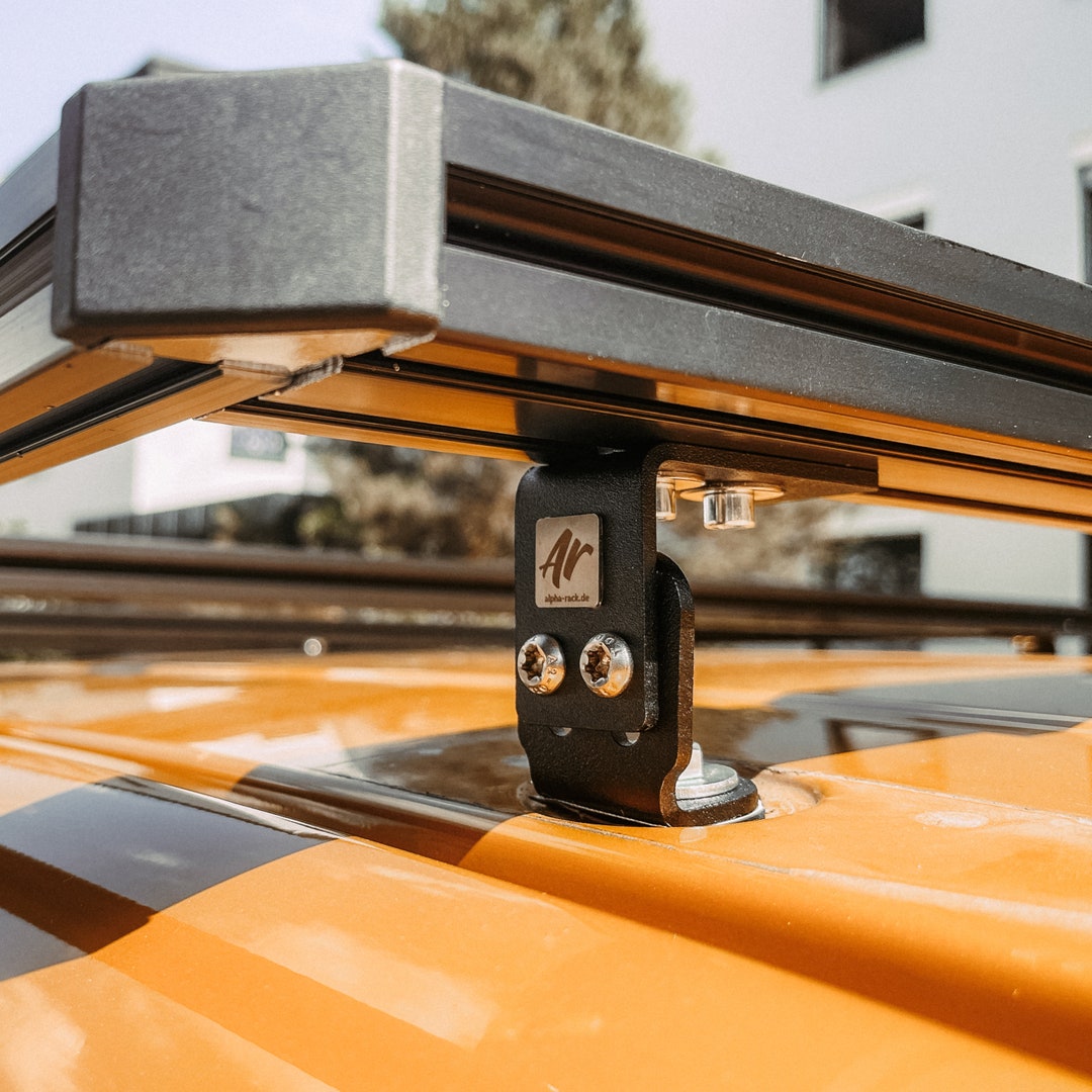 ALPHARACK® VW Caddy Roof Rack Roof Rack Foot Roof Rack Mounting Bracket  Retaining Angle Retaining Angle Airline DIY