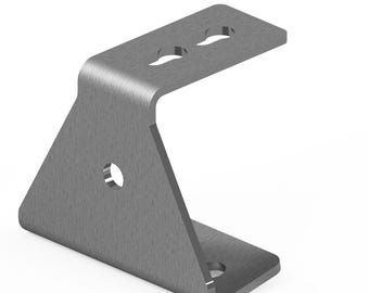 ALPHARACK® VW T4 roof rack angle 65 mm roof rack foot roof rack attachment bracket holder retaining angle airline DIY