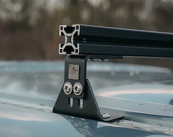 ALPHARACK® VW T4 Roof Rack Roof Carrier Foot Roof Rack Mounting Bracket Holder Angle Airline DIY