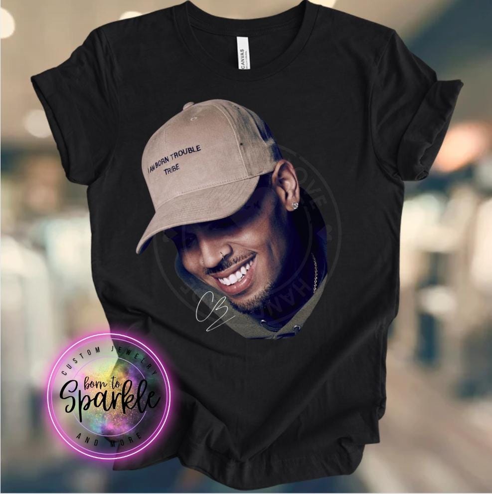 Chris Brown Crop Top Shirt - Etsy Chris Brown Crop Top Shirt - Etsy