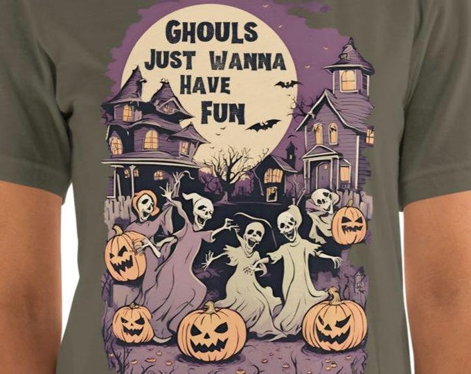 Ghouls Just Wanna Have Fun Halloween T-shirt