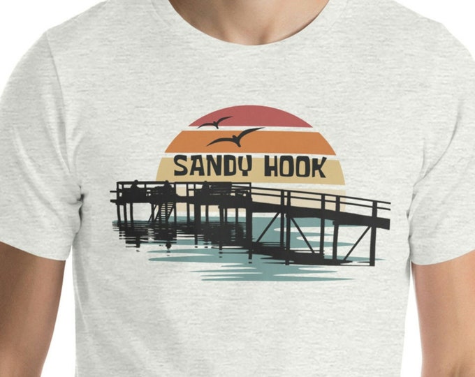 Sandy Hook Retro Sunrise Unisex T-shirt