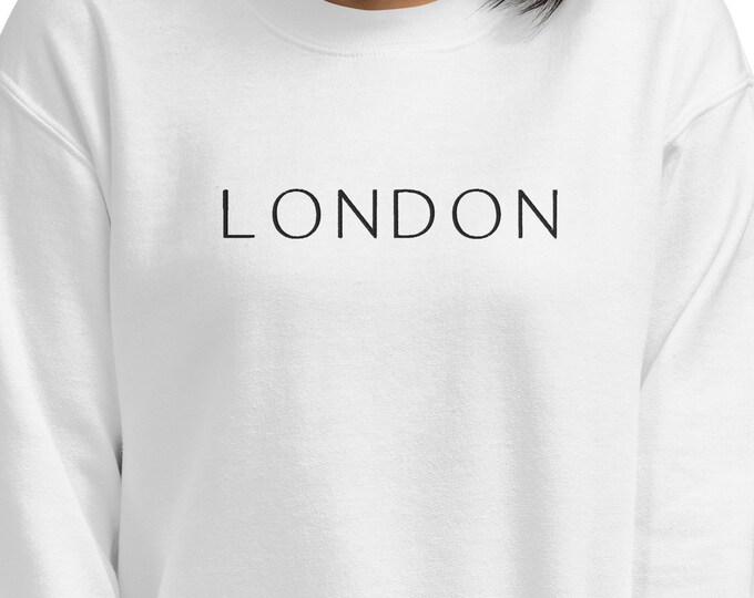 London Embroidered Sweatshirt