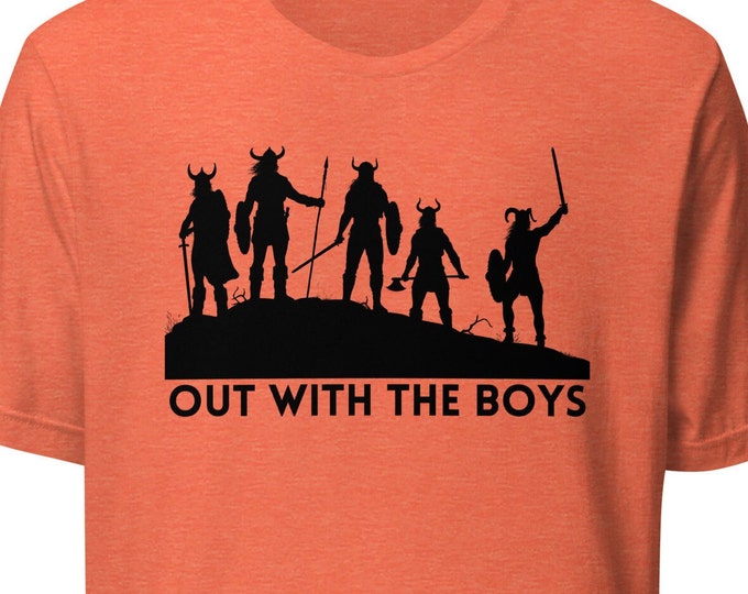Out With The Boys Shirt, Viking Shirt, Minnesota Vikings, Gimli, Skol, Scandinavian Shirt, Norway Shirt, Sweden Shirt