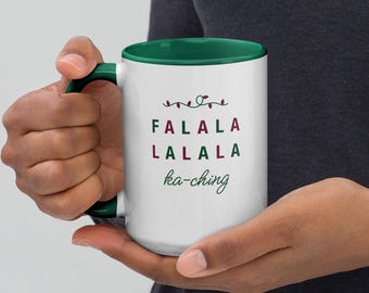 FaLaLa Ka-Ching The Office Mug - Christmas Holiday Mug