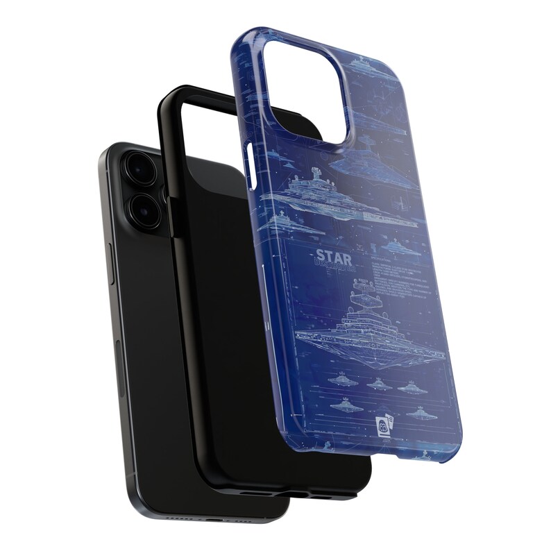 ElyJoshStartup Star Destroyer Blueprint Phone Case